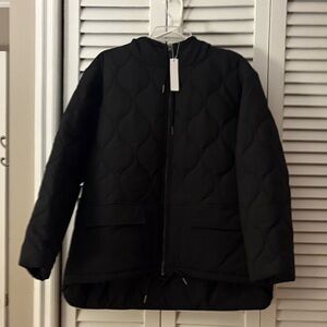 Lilla P Women's Black Quilted Puffer Jacket